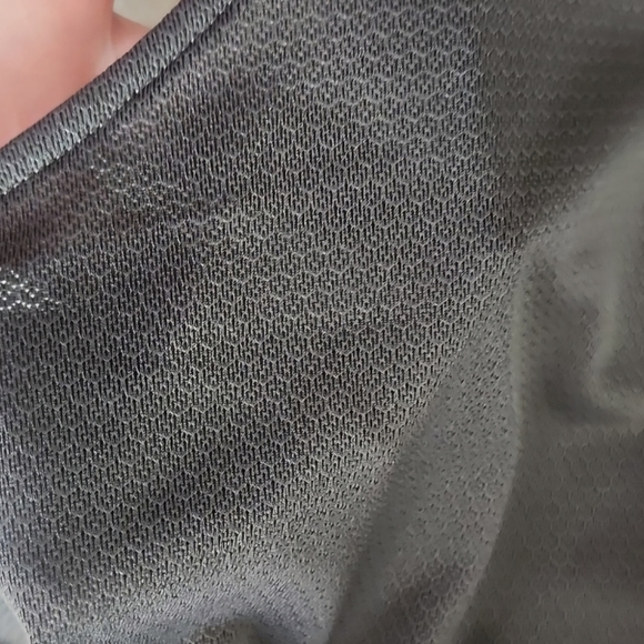 Under Armour, size large, purple and coral running shorts AND gray tank top - Picture 8 of 14